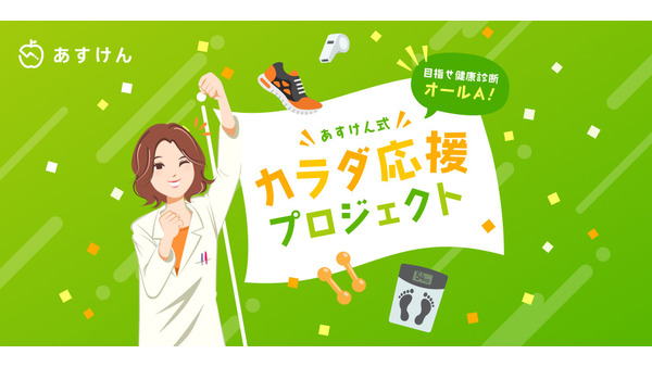 AI食事管理アプリ【あすけん】健康診断応援プロジェクト開始　「食物繊維」適正5日間チャレンジ(9/4-18) 画像