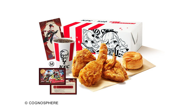 KFCと原神がコラボ！限定パックと特典が登場(10/2-31) 画像