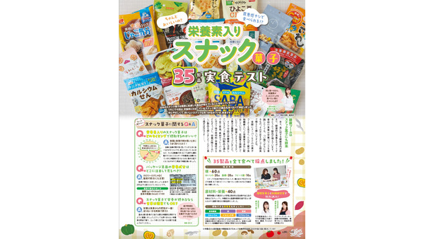 背徳感なし！堂々とお菓子を食べよう！栄養素入りスナック菓子BEST10 画像