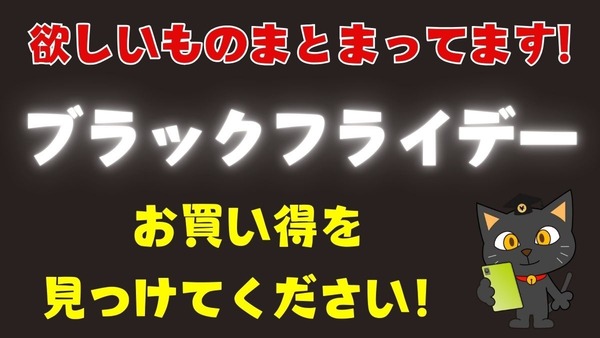 欲しいものまとまってます「ブラックフライデー」でお得にゲット！ 画像