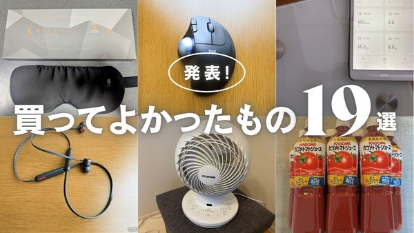 「意外な掘り出しものあるわ…」お金メディア編集部が『今年買って良かったもの19選』（2024年） 画像