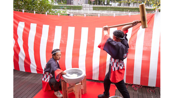 「開運出張もちつき隊」サービス開始　神社でご祈祷された特別な杵を使用 画像