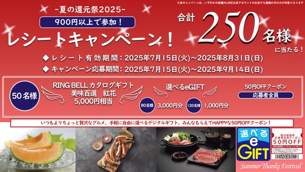 【ヴィ・ド・フランス】ベーカリーカフェの特別企画！900円の買い物で5,000円分ギフトが当たる？ 画像