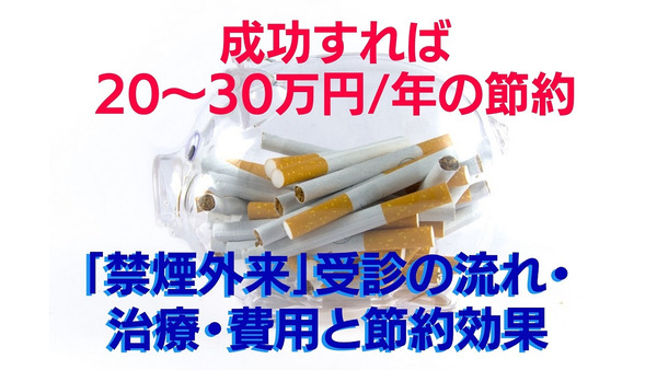 成功すれば20～30万円/年の節約　「禁煙外来」受診の流れ・治療・費用と節約効果