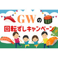 【GWの回転寿司キャンペーン】スシロー・くら・はま寿司　「母の日早割」や「持ち帰りセット」もお得