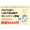【詳細公開】日用品9492円→5443円　PayPay払い×キャンペーン（自治体やLINE）お得2重取り