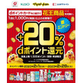 【マツキヨ・ココカラ】（2/28まで）dポイントカード提示で+20%還元