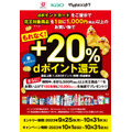 花王×マツキヨココカラ「もれなく＋20％dポイント還元」キャンペーン