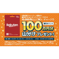 【楽天ギフトカード】100万ポイント山分けキャンペーン実施中　ウエルシア・ミニストップではデジタル版の販売終了も