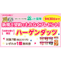 ペット保険加入で安心＆ハーゲンダッツがもらえちゃう！SBIいきいき少短のペット保険（9/30まで）