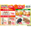 関東の皆様！卵160円(税込)※9/4限り数量限定【ローソンストア100】チラシ（9/4-9/7）