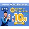 PayPayでおこづかいがぐ～んと増える！！すごいキャンペーン　受取年齢12～18歳限定