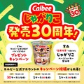 じゃがりこ30周年！3種のSNSでリレー形式に実施されるキャンペーン10/23~