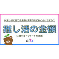 推し活の月平均支出額・年代や収入別の傾向は?afbが全国500人に調査