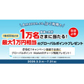 三菱UFJカードでAmazon利用がお得！最大1万円相当ポイントが当たる