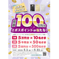 マルイ・モディ全店で10%OFFの10日間を5/22から開催！エポスポイントが当たる抽選も