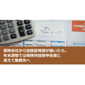 保険会社から控除証明書が届いたら。年末調整では保険料控除申告書に添えて勤務先へ
