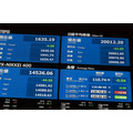 東京証券取引所の株価ボード