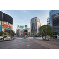 2020年5月3日東京都渋谷　無人の渋谷スクランブル交差点