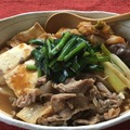 豆腐の簡単レシピの豚キムチ豆腐
