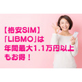 【格安SIM】「LIBMO」は年間最大1.1万円以上もお得！　「povo」「ahamo」「LINEMO」と料金・データ容量を比較