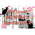 ダイソーのMEOW（ミャオ）シリーズ110円　予算2000円でネコまみれのキッチン完成