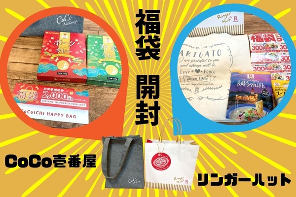 福袋開封レポ【リンガーハット・ココイチ】税込2,000円で元とれ！食品セットで外食気分も楽しめる 画像