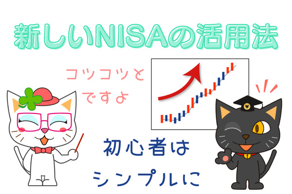 【新しいNISAの活用方法】初心者はコツコツとシンプルに活用することが大切 画像