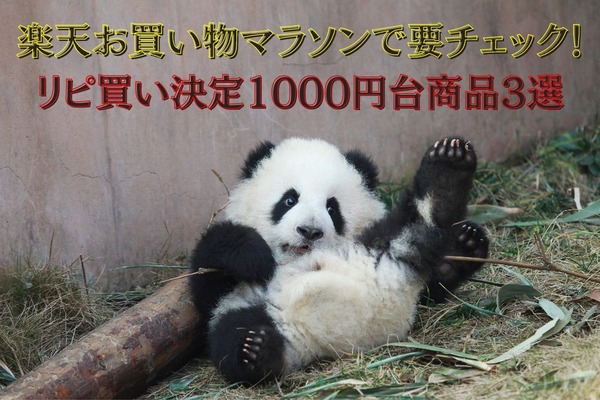 楽天お買い物マラソンで要チェック！ コスパ良し、リピ買い決定1000円台商品3選 画像