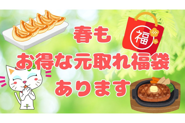 【春の元取れ確実な福袋4選】デニーズ・丸源ラーメン・平田牧場・ステーキ宮　クーポン利用の注意点も 画像