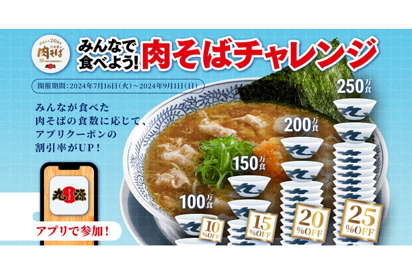 25%OFFラーメンクーポンが欲しい人はぜひ！！丸源ラーメンの「肉そばキャンペーン」 画像