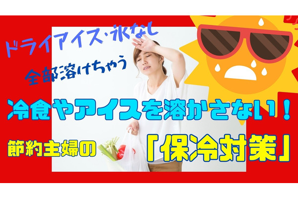 買い物帰り「冷食やアイス」を溶かしたくない！　ドライアイス・氷なしで持ち帰る節約主婦の「保冷対策」 画像