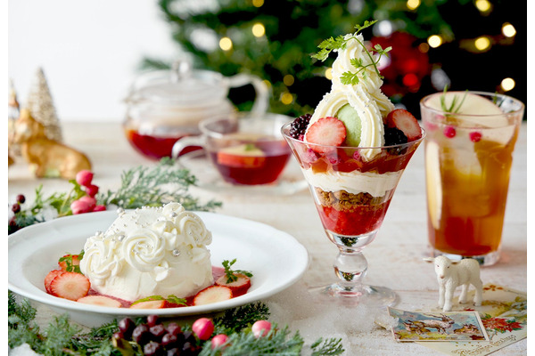 冬っぽい真っ白なデコレーション！クリスマス限定スイーツが登場【Afternoon Tea】 画像