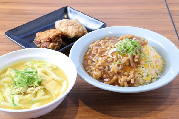 千葉に3業態を融合させた店舗誕生！肉あんかけ炒飯専門店「炒王」、カレーうどん専門店「千吉」、鶏料理専門店「鶏千」 画像