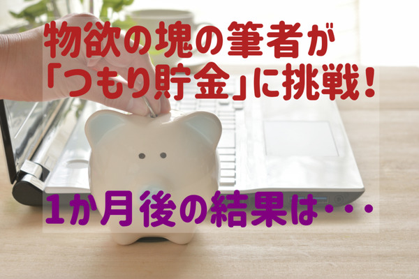 物欲の塊・筆者が「つもり貯金」に1か月挑戦！　得られた結果と継続のコツ、メリット・デメリットを報告 画像