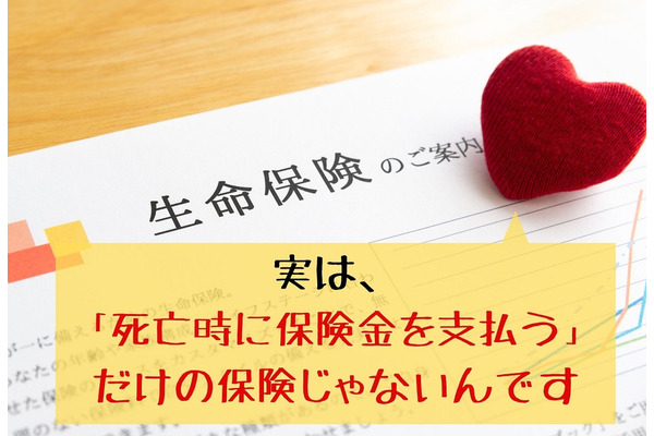 生命保険は「死亡時の保険金」だけじゃない　活用次第で受け取りの増額もある「9つの機能」 画像