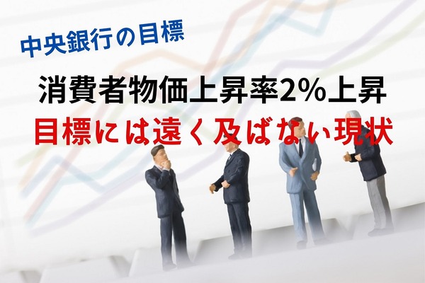 物価上昇2％は大きく未達　日本は固執せず別の数値目標を設定すべき 画像