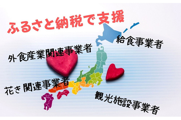 ふるさと納税でコロナ支援　影響を受けた事業者・医療従事者・子どもたちへ 画像