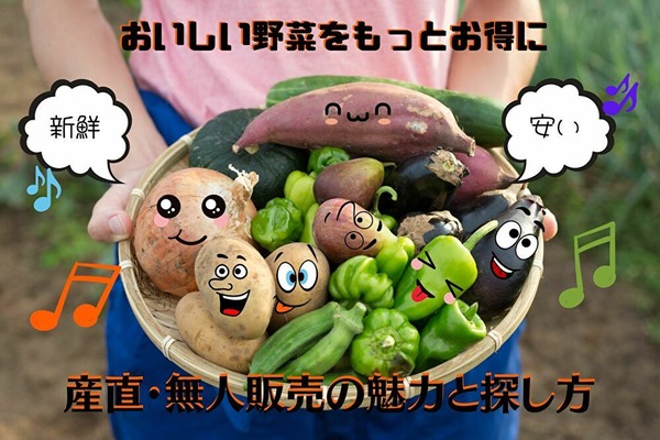 おいしい野菜をもっとお得に　産直・無人販売の魅力と探し方　 画像