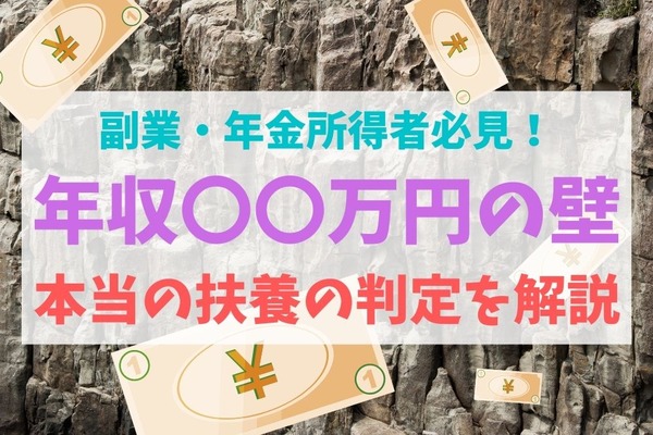 副業や年金所得で、給与以外の所得がある場合　「年収〇〇万円の壁」は通用しない 画像