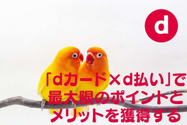 「dカード×d払い」で最大限のポイントとメリットを獲得する「買い物方法」とAmazonコラボ「3つのキャンペーン」 画像
