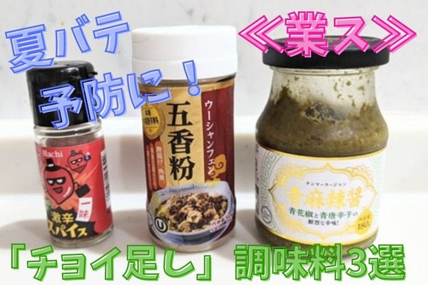 【業ス】夏バテ予防にスパイシーな「チョイ足し」調味料3選 画像