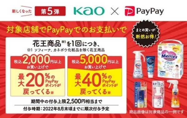 花王×PayPayキャンペーン