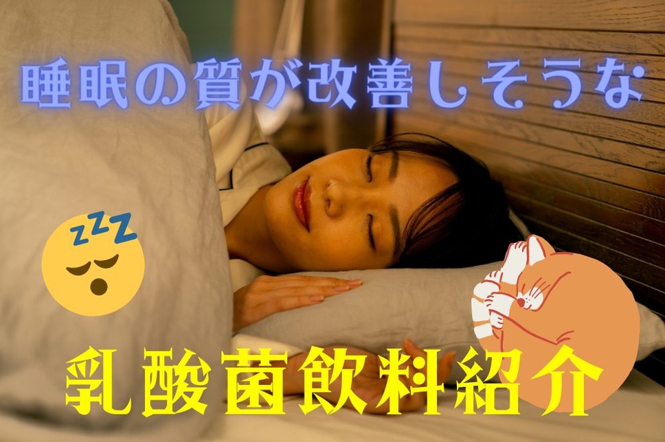 睡眠の質改善乳酸菌飲料