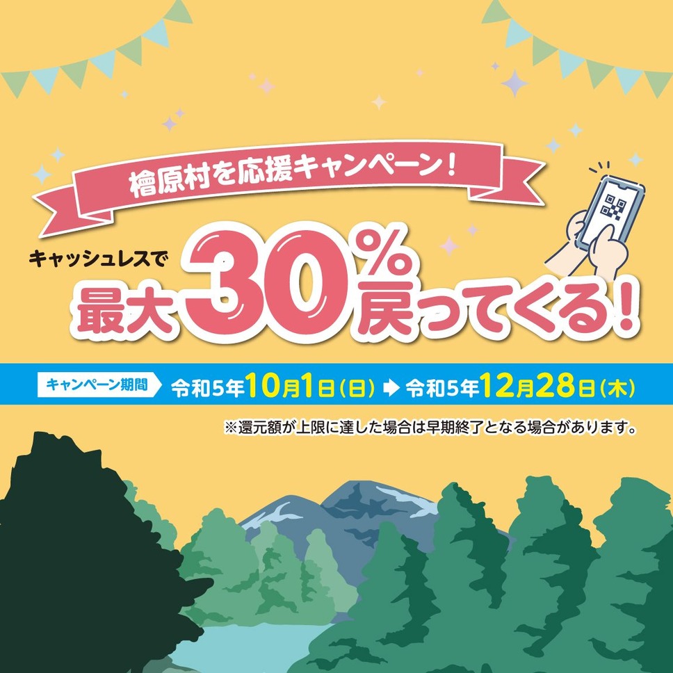 檜原村×au PAYキャンペーン