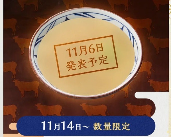 （11月14日～）創業感謝祭記念・神戸牛を使った特別うどんを販売