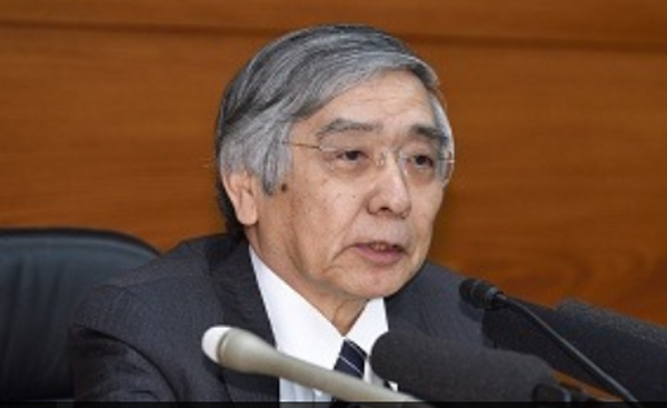 日本銀行の黒田総裁