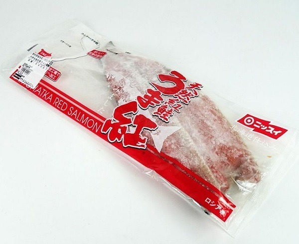 コストコの天然紅鮭 定塩フィレ冷凍 ロシア産