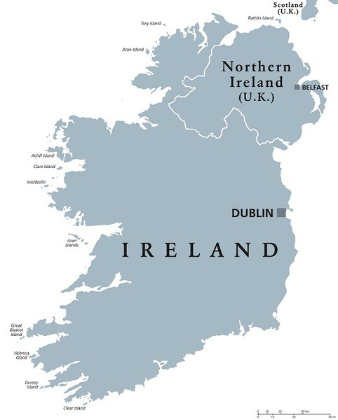 北アイルランドとアイルランド共和国との国境問題