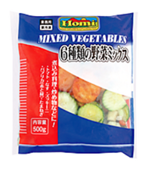 冷凍野菜6種類の野菜ミックス
